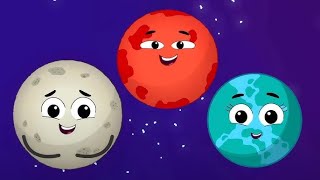 The Planet Song  The Solar System Song  Kids Nursery Rhymes [upl. by Aihtak708]