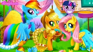 Baking with Twilight amp Applejack  Horse Jumping  Lets Play Online Games  Honeyheartsc [upl. by Tolland]