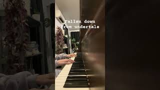 Fallen down piano piano fox classicalmusic music antizoo undertale fallendown fyp fyppage [upl. by Kinemod682]