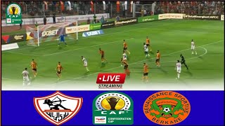 🔴LIVE  SC Zamalek vs RSB Berkane  Fulm Stream CAF Confederation Cup Final2024 Analysis Match [upl. by Mixam308]