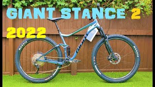 Giant Stance 2 29er 2022 Full Suspension Mountain BIKE [upl. by Gradeigh]