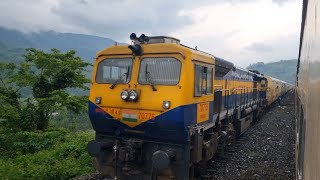 SILCHAR To SEALDAH  Full Train Journey 13176Kanchanjungha Express Indian Railways Video in 4k HD [upl. by Oriane]