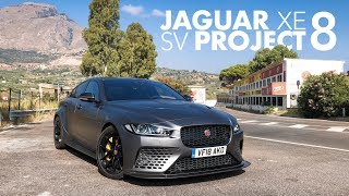 Jaguar XE SV Project 8 Reviewing a Road Racer on the Targa Florio  Carfection 4K [upl. by Harmaning]