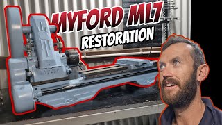 MYFORD ML7 LATHE Restoration PART TWO [upl. by Aikin]