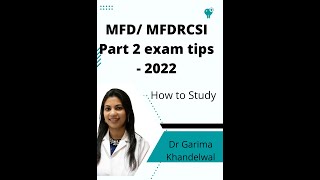 MFDMFDS part 2 exam tips 2020 [upl. by Atnwahs70]