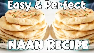 How to Make Naan Bread at Home – Homemade Naan Bread  Best Naan Recipe – Easy Naan Recipe [upl. by Niela533]