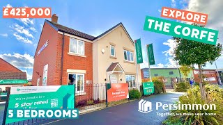 EXPLORE THE CORFE BY 🤩PERSIMMON🤩 a Spacious £425000 5 Bedroom home [upl. by Enylecoj]