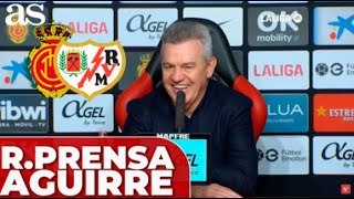 Mallorca 2  Rayo Vallecano 1  Rueda de prensa de AGUIRRE MURIQI la PELEA [upl. by Thesda]