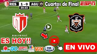 Real Estelí vs Águila en vivo Donde Ver Partido Real Estelí vs Águila Cuartos de Final Concacaf [upl. by Leonora]