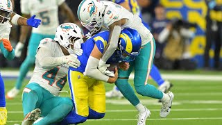 Miami Dolphins best defensive plays vs Rams  Week 10 [upl. by Lhadnek781]