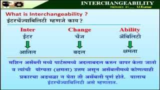 1 What Is Interchangeability [upl. by Pentheas821]