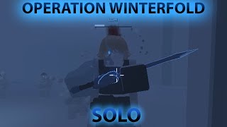 Decaying Winter Operation Winterfold Solo [upl. by Enirol]