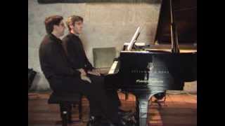 Erik SATIE La Belle Excentrique piano 4 mains Laurent Bonaccorsi amp JeanLouis Garcia [upl. by Aracaj]