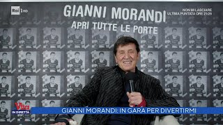 Gianni Morandi quotIn gara a Sanremo per divertirmiquot  La vita in diretta 31012022 [upl. by Kynthia]