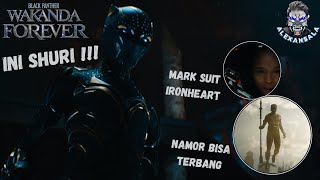 BLACK PANTHER SHURI DAN NAMOR SALAH PAHAM REAKSI BREAKDOWN TRAILER BLACK PANTHER WAKANDA FOREVER [upl. by Retrac760]