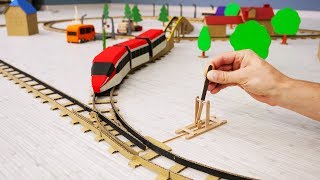 DIY Incredible Railway with Train Track Changes [upl. by Denis130]