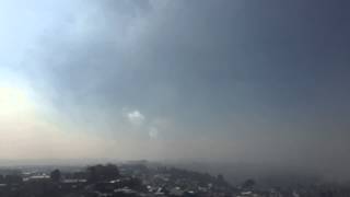 Calbuco volcano day 2 ashes in Puerto Montt city [upl. by Mairem952]