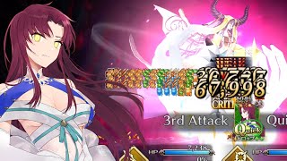 FGO Bazett Bride TWO turns Kiara unnerfed [upl. by Aryek349]