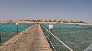 The jetty at Wadi Lahmy Azur Resort Red Sea Egypt [upl. by Drucilla]