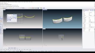 Bezier monospan Vs BSpline [upl. by Eityak]