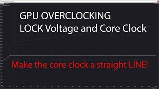 Lock Voltage and Core Clock With MSI Afterburner [upl. by Nork582]