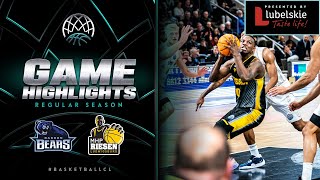 Bakken Bears v MHP Riesen  Week 10  Highlights  Basketball Champions League 202223 [upl. by Garbe]