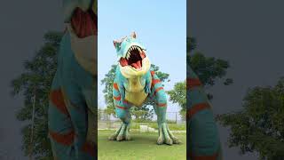 Trex Dinosaur Fight Against Superhero in Jurassic world [upl. by Oznerol]