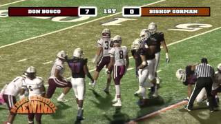 Rewind  Don Bosco  Bishop Gorman 15 Tommy Devito v Tate Martell Tyjon Lindsey Haskell Garrett [upl. by Zaneski]