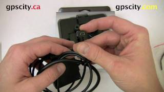 Garmin Nuvi 500 Series Cradle and Power Cable at GPSCity [upl. by Annoerb]