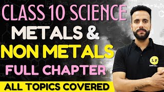 Metals And NonMetals Class 10  Science Chapter 3  One Shot  Full Chapter Explanation  Ashu sir [upl. by Nivanod]