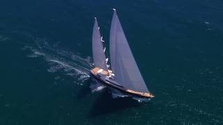 PERINI NAVI  FIDELIS 56 m Sailing Super Yacht [upl. by Etireuqram]