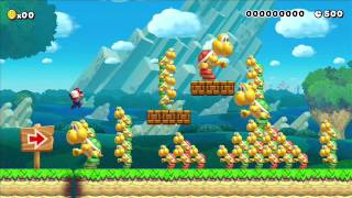 Super Mario Maker  Title Screen Music  Hurry up version for 9 minutes [upl. by Ennirok428]