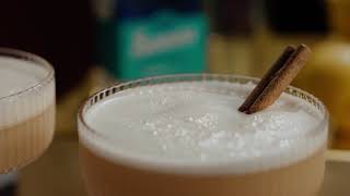 How to Make a Cinnamon Tequila Sour November Cocktail of the Month [upl. by Ahsehat219]