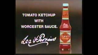 Lea and perrins worcester tomarto sauce Advert OLD Adverts [upl. by Dumm]