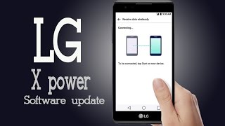 How to LG X Power Software Update [upl. by Eikciv]