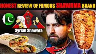 HONEST REVIEW OF FAMOUS SYRIAN SHAWRMA vs BEST SHAWRMA IN PAKISTAN [upl. by Asilrahc807]