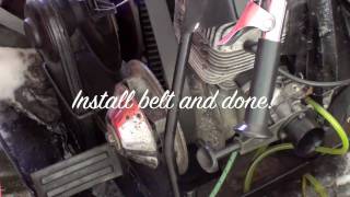 Vintage sled tutorial 1 Remove and replace your Rotax clutch [upl. by Devi]