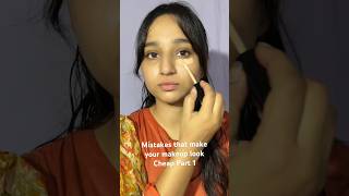 Things to avoid to get Expensive Makeup look Part1 makeup beautytips shors [upl. by Norak]