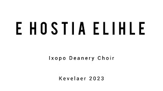 E Hostia elihle  Ixopo Deanery Choir  Kevelaer 2023 [upl. by Barnes]