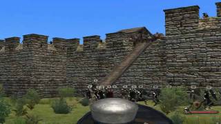 Mount and Blade Warband  Castle siege part 1 [upl. by Trofmoc]