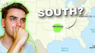 Every US State is SOUTH of ARKANSAS [upl. by Erelia]