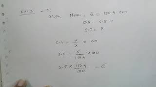 11 Com Coefficient of variation [upl. by Notsew]