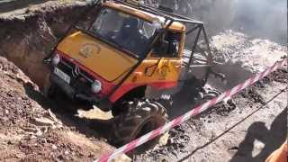 Trial 4x4 San Pablo · Accidente · Unimog pelea y vuelca · Brave Mog back flip accident Must watch [upl. by Gottwald974]