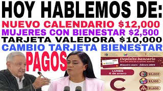 BUENAS NOTICIAS 8 ENERO OFICIAL CALENDARIO PAGOS PENSIÓN ADULTOS MAYORES 65 Y MÁS APOYOS [upl. by Ynoble]