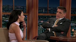 Late Late Show with Craig Ferguson 932014 David Arquette Inbar Lavi [upl. by Anerec749]