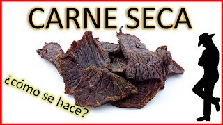 Como hacer CARNE SECA casera \ COMIDA DE SUPERVIVENCIA Mexicana receta del beef jerky ahumado [upl. by Arikaahs939]