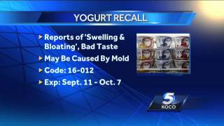 Chobani Yogurt recall [upl. by Noslien]