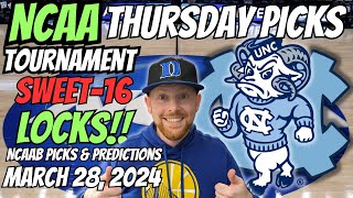 HUGE NCAA LOCK NCAAB Picks Today 3282024  Free NCAAB Picks Predictions amp Sports Betting Advice [upl. by Germano643]