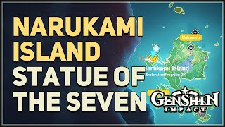 Narukami Island Statue of the Seven Genshin Impact [upl. by Aniad]