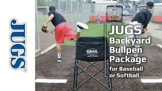 Backyard Bullpen Package  JUGS Sports [upl. by Otokam]